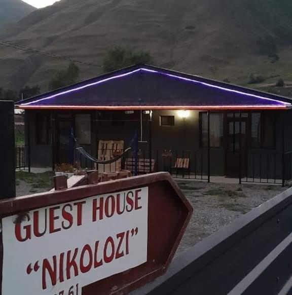 Nikolozi Hotel Kazbegi Exterior foto